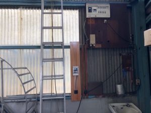 愛知県春日井市の倉庫にて動力新設による中電申請及び引込口配線電気工事