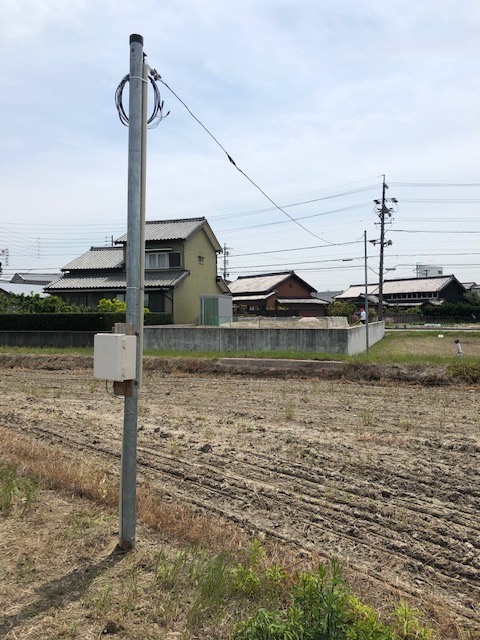 名古屋市港区にて臨時用電源コンセント設置及び臨時電灯申請電気工事