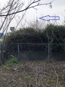 愛知県清須市の仮設現場にて仮設電源（動力・電灯）の引込電気工事（中電申請