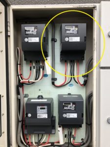 名古屋市名東区の住居兼店舗ビルにて動力の中電申請及び電気工事