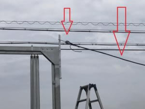 配管、配線 電気工事 施工事例 中部電力（中電申請）